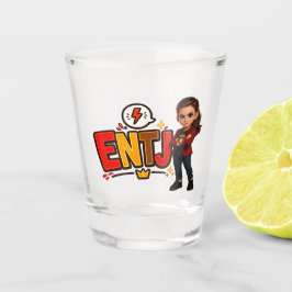 Copo De Shot ENTJ — A Conquistadora Visionária