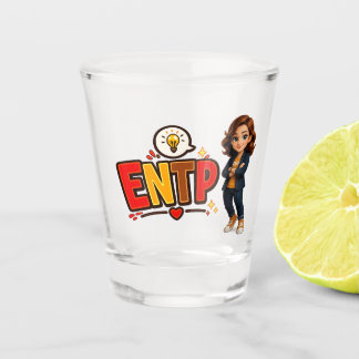 Copo De Shot ENTP — A Exploradora de Ideias