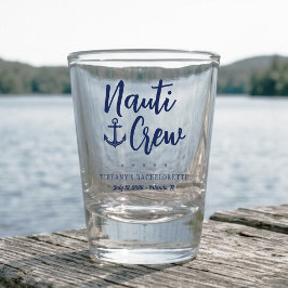 Copo De Shot Equipe Nauti Âncora Festa de Solteira Náutica
