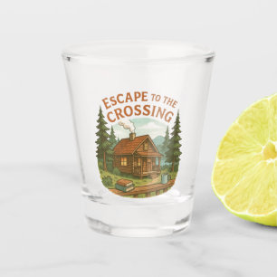 Copo De Shot ESCAPE PARA A CROSSING Maggie Sullivan Cozy Cabin