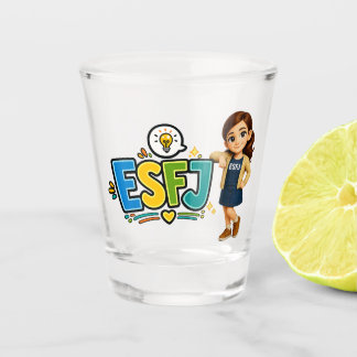 Copo De Shot ESFJ — A Construtora de Conexões