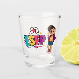 Copo De Shot ESFP — A Celebradora da Vida