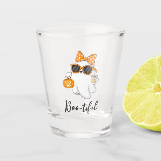 Copo De Shot Especiaria Ghost Pumpkin do Halloween Bonita Perso