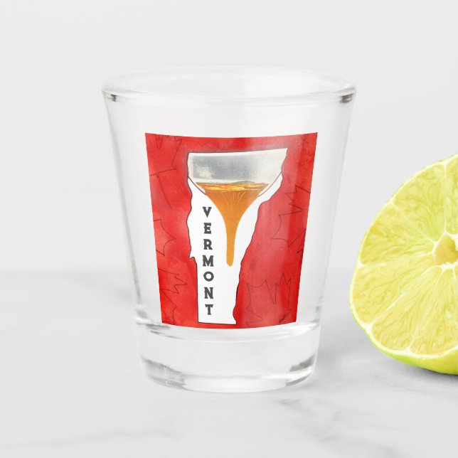 Copo De Shot Estado de Vermont (Frente)