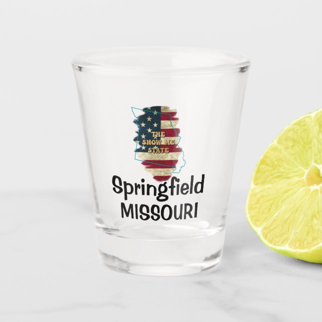 Copo De Shot Estado Personalizado do Missouri (Frente)