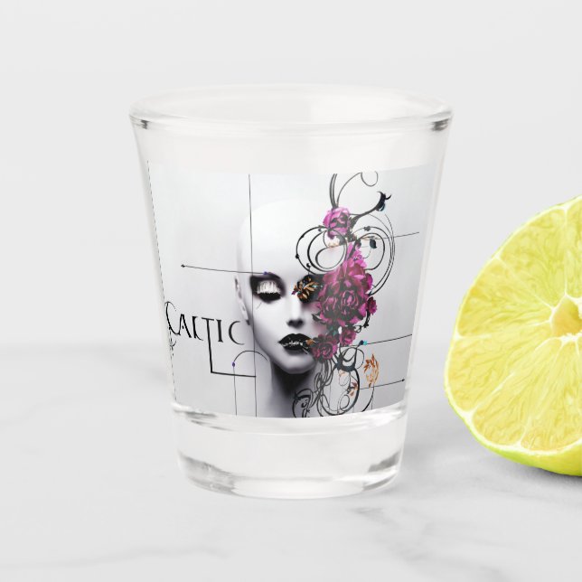 Copo De Shot Estilo Gótico Tiara Art-Fierce e Design de Proteçã (Frente)