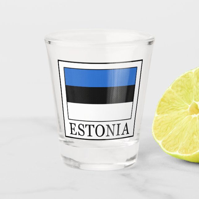 Copo De Shot Estônia (Frente)