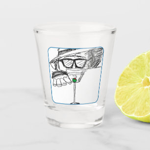 Copo De Shot "Estou com sede" Feliz Hora