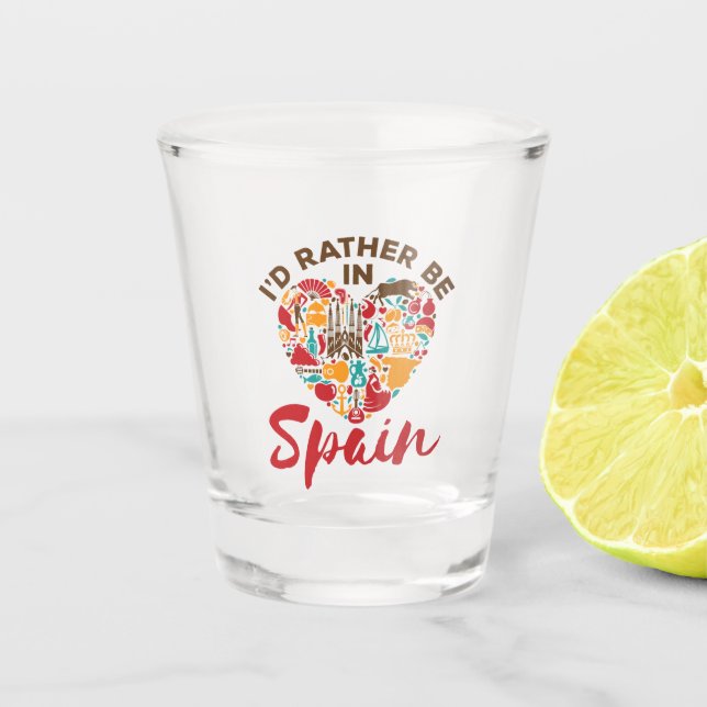 Copo De Shot Eu Preferencialmente Na Espanha (Frente)