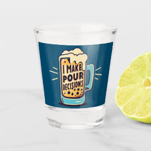 Copo De Shot Eu Tomo Pour Decisões Cerveja