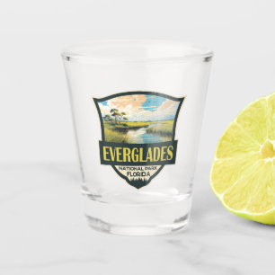 Copo De Shot Everglades National Park Illustration Viagem Art