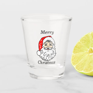 Copo De Shot Face de Papai Noel