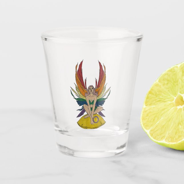 Copo De Shot Fada Intersexo (Frente)