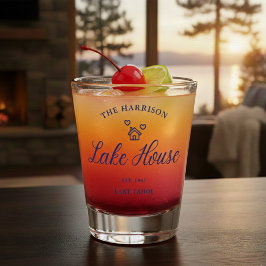 Copo De Shot Family Lake House Coastal Custom Decor