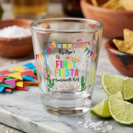 Copo De Shot Favor de Despedida Final Fiesta Mexicana para Desp