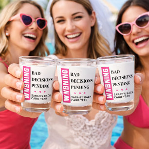 Copo De Shot Favor de festa personalizado engraçado para a equi