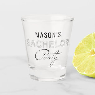 Copo De Shot Favor de Vidro de Festa de Despedida de Solteiro