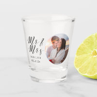 Favor de Vidro Personalizado de Foto de Casamento