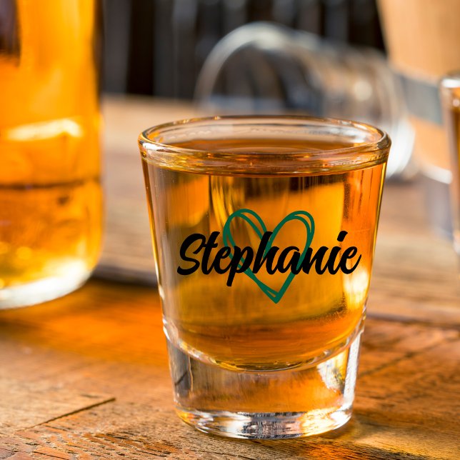 Copo De Shot Favoritas de despedida de solteira com nome person (Criador carregado)