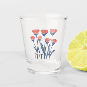 Copo De Shot FDT Floral Wreath Feminina Subtil Boho Anti-Trump