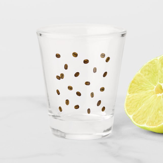 Copo De Shot Feijões de café (Frente)