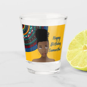 Copo De Shot Feliz aniversário! Beleza natural, inspiração