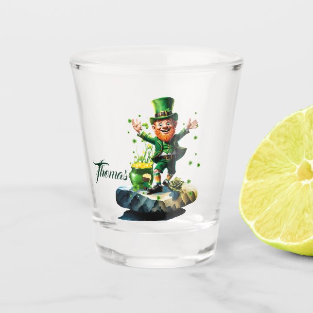 Copo De Shot Feliz duende (Frente)