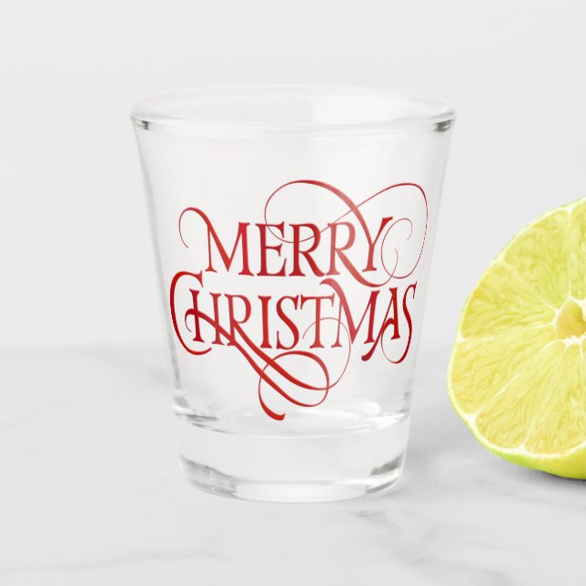 Copo De Shot Feliz Natal (Frente)