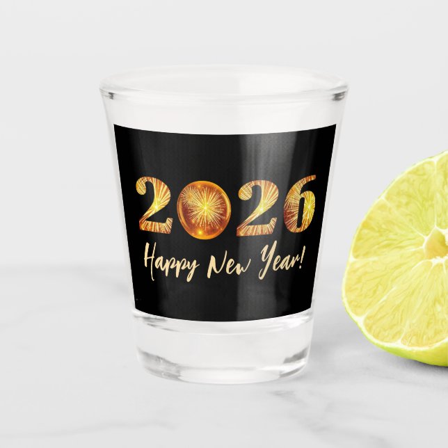 Copo De Shot Festa de Ano Novo 2026 (Frente)
