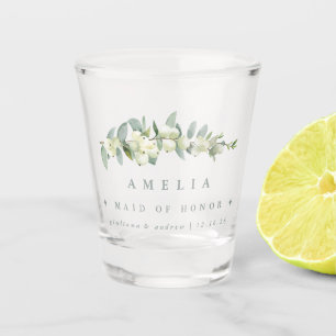 Copo De Shot Festa de Casamento Personalizada com Snowberry & E