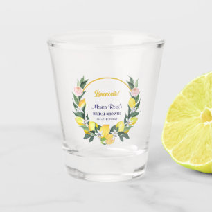 Copo De Shot Festa de Chá de Bebê Amarelo Azul Limoncello Itali