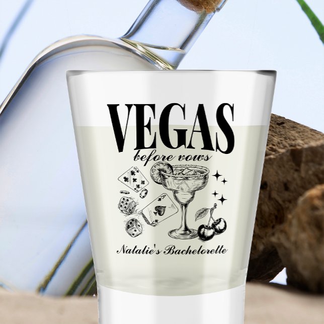 Copo De Shot Festa de Despedida de Solteira Personalizada em La (Criador carregado)
