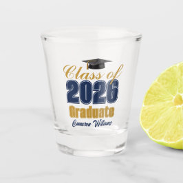 Copo De Shot Festa de Graduação da Turma de 2026 Azul Marinho D
