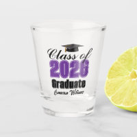 Festa de Graduação Personalizada Roxa da Turma de
