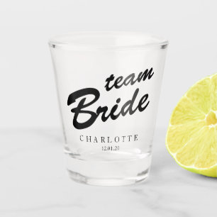 Copo De Shot Festa de solteira do Team Bride Personalizada