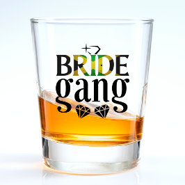 Copo De Shot Festa de solteira Jamaica Bride Gang Bridesmaids