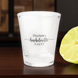 Copo De Shot Festa de solteira Preta E Branca