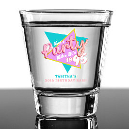 Copo De Shot Festa dos anos 90 Como se fosse a aniversário de 3