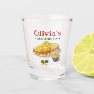 Copo De Shot Festa Mexicana Personalizada de Despedida de Solte