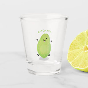 Copo De Shot Figura de desenho animado da pata de papaya kawaii