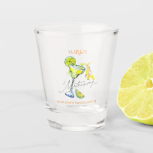 Copo De Shot Fim de Semana de Solteira Elegante Margs & Matrimô