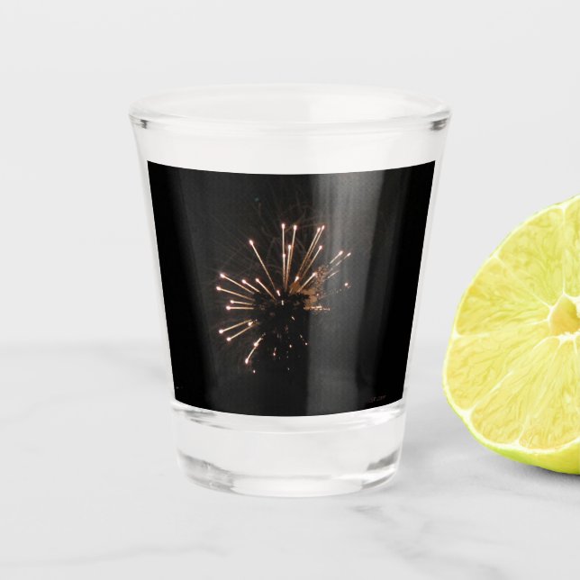 Copo De Shot Fireworks 5 shot glass (Frente)