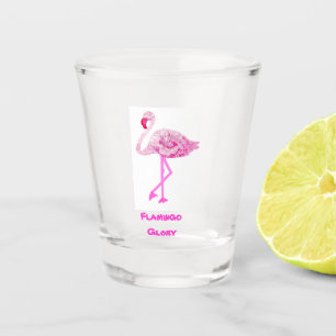 Copo De Shot Flamingos Glory