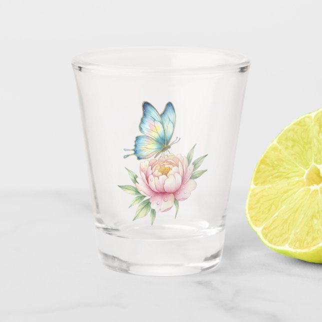 Copo De Shot Flor (Frente)