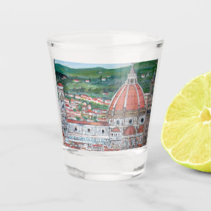 Copo De Shot Florença - vidro de tiro
