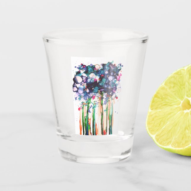 Copo De Shot Flores (Frente)