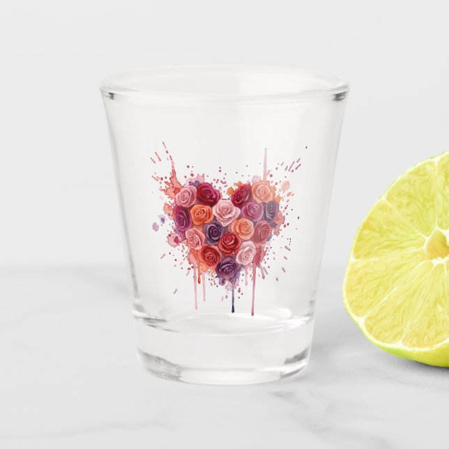 Copo De Shot Flores (Frente)