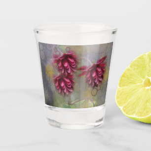 Copo De Shot Flores de Verão, Organizador da Mesa Bandana, Vid