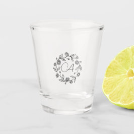 Copo De Shot Flores modernas clássicas de reforma