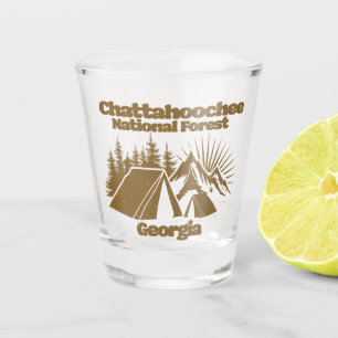 Copo De Shot Floresta Nacional de Chattahoochee na Geórgia